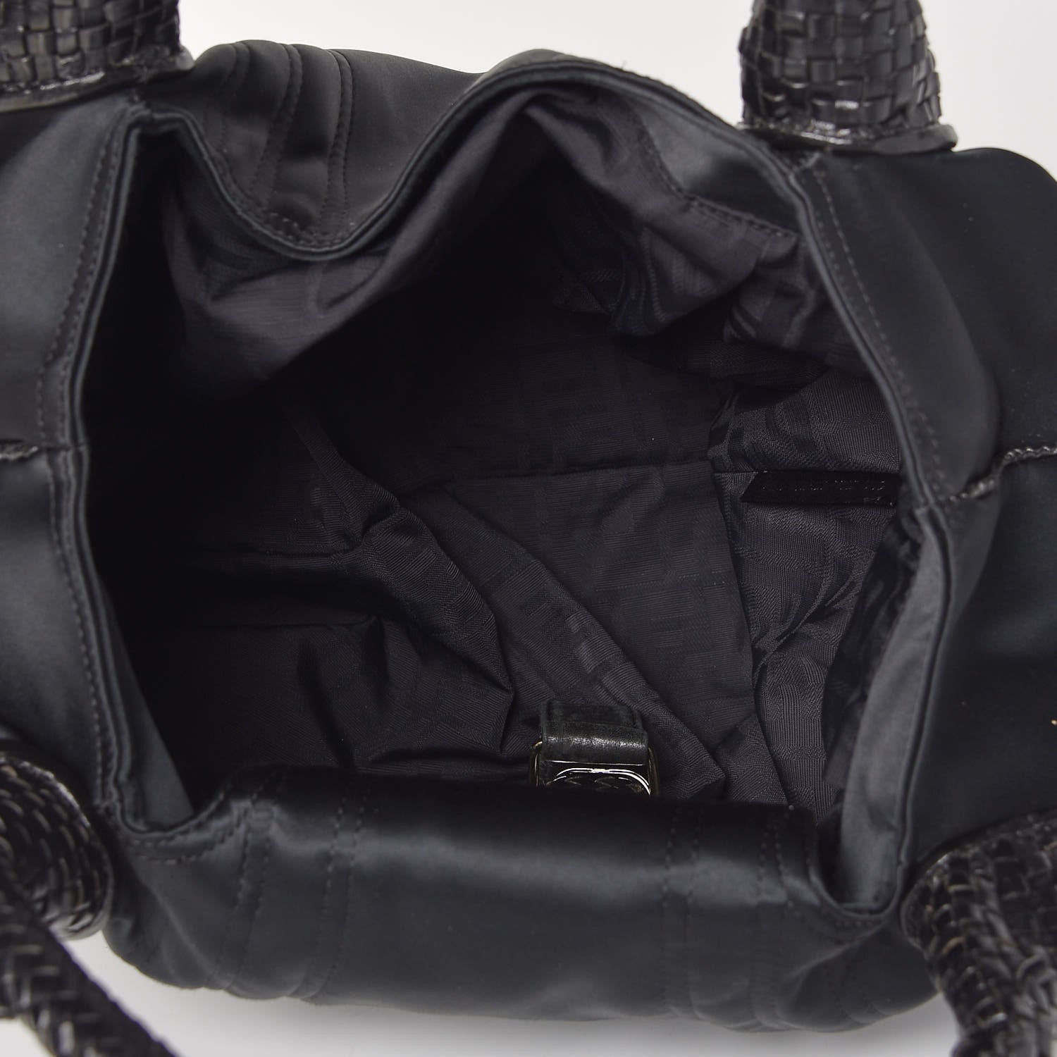 Fendi Satin Nappa Spy Black 5 of 12