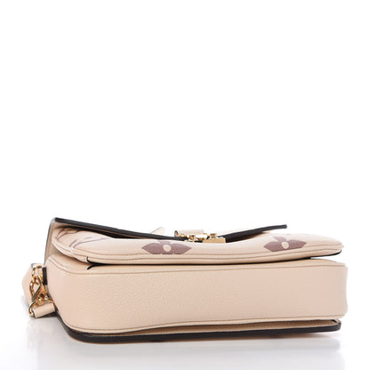 Louis Vuitton Empreinte Monogram Giant Pochette Metis Creme Bois De Rose 4 of 10