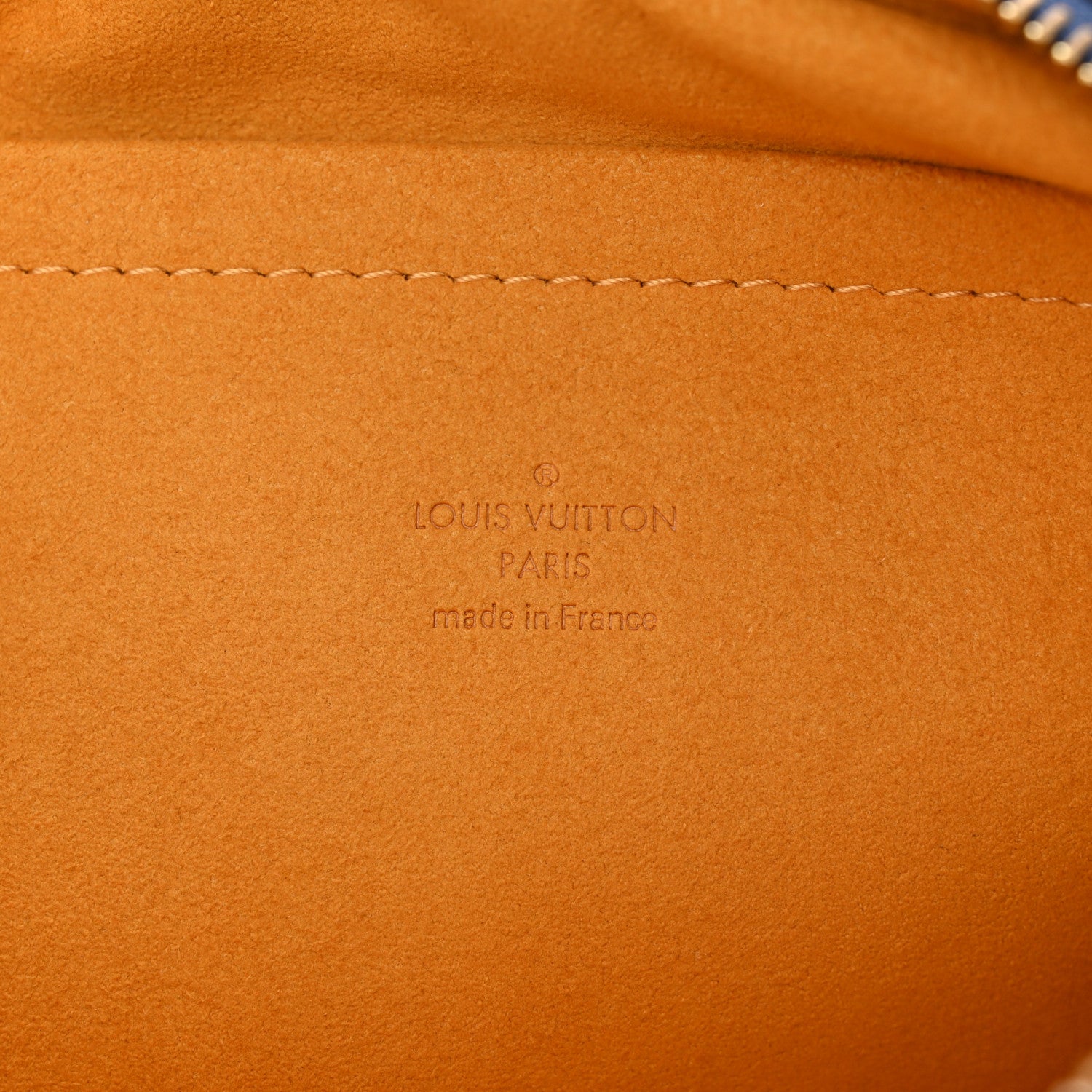 Louis Vuitton LOUIS VUITTON Monogram Denim Bum Bag Blue 6 of 9