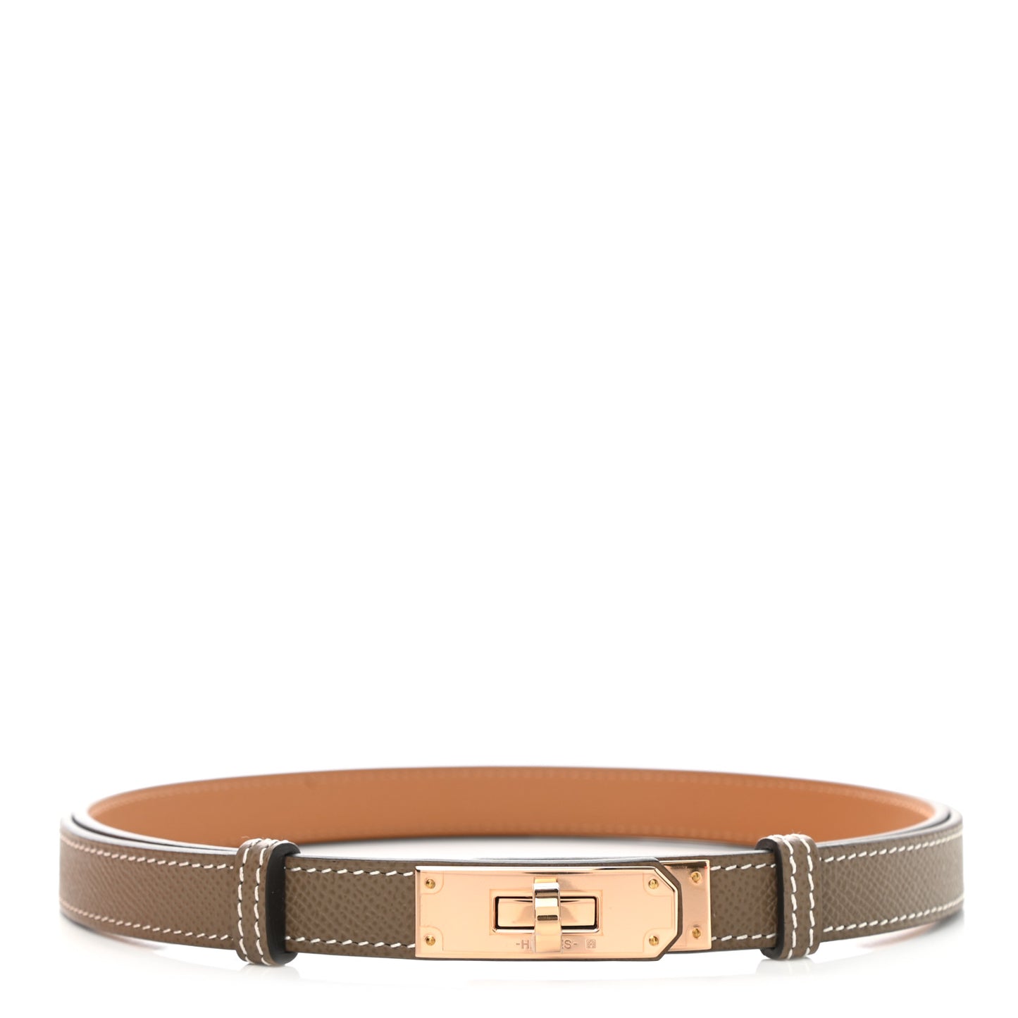 Epsom Kelly Belt Etoupe