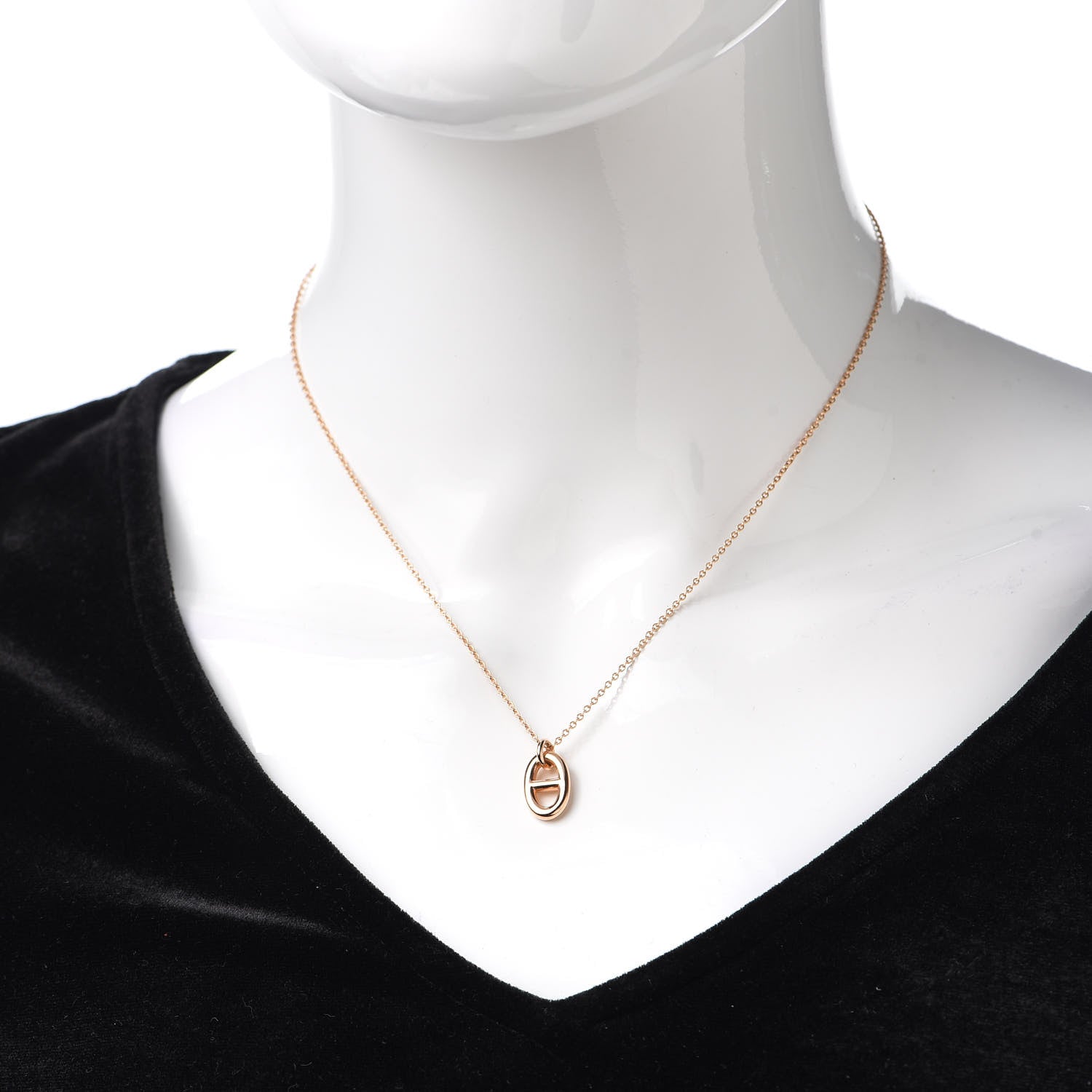 Hermes 18K Rose Gold PM Farandole Pendant Necklace 2 of 6