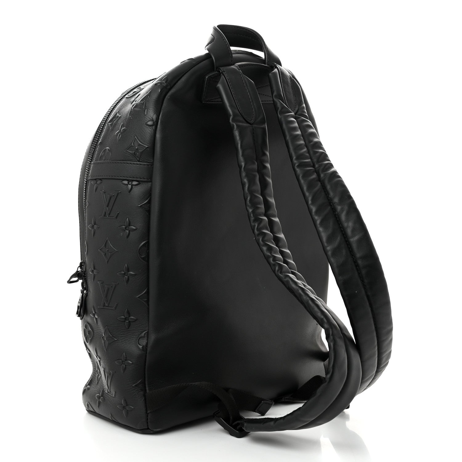 Louis Vuitton Monogram Seal Armand Backpack Black 3 of 9