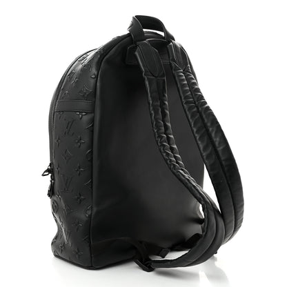 Louis Vuitton Monogram Seal Armand Backpack Black 3 of 9