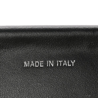 Christian Dior Canvas Embroidered Book Shoulder Strap Blue Multicolor 4 of 5