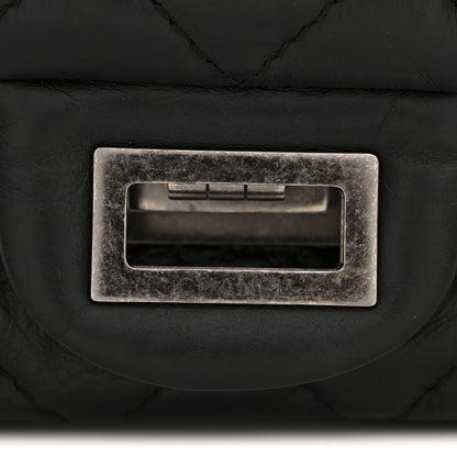 Chanel Aged Calfskin Quilted 2.55 Reissue 227 Flap Black 11 of 13