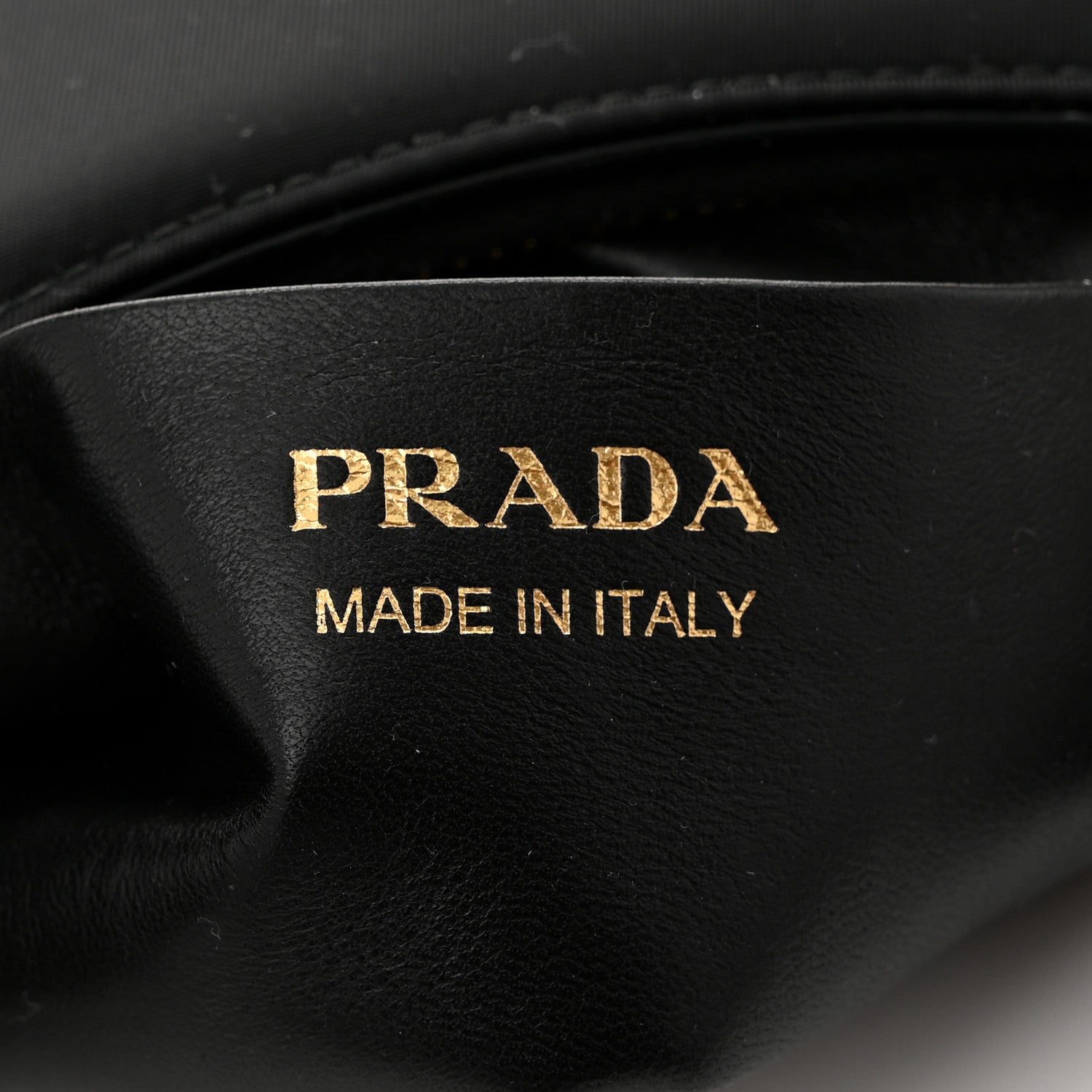 Prada Re-Nylon Spazzolato Mini Arque Shoulder Bag Black 6 of 9