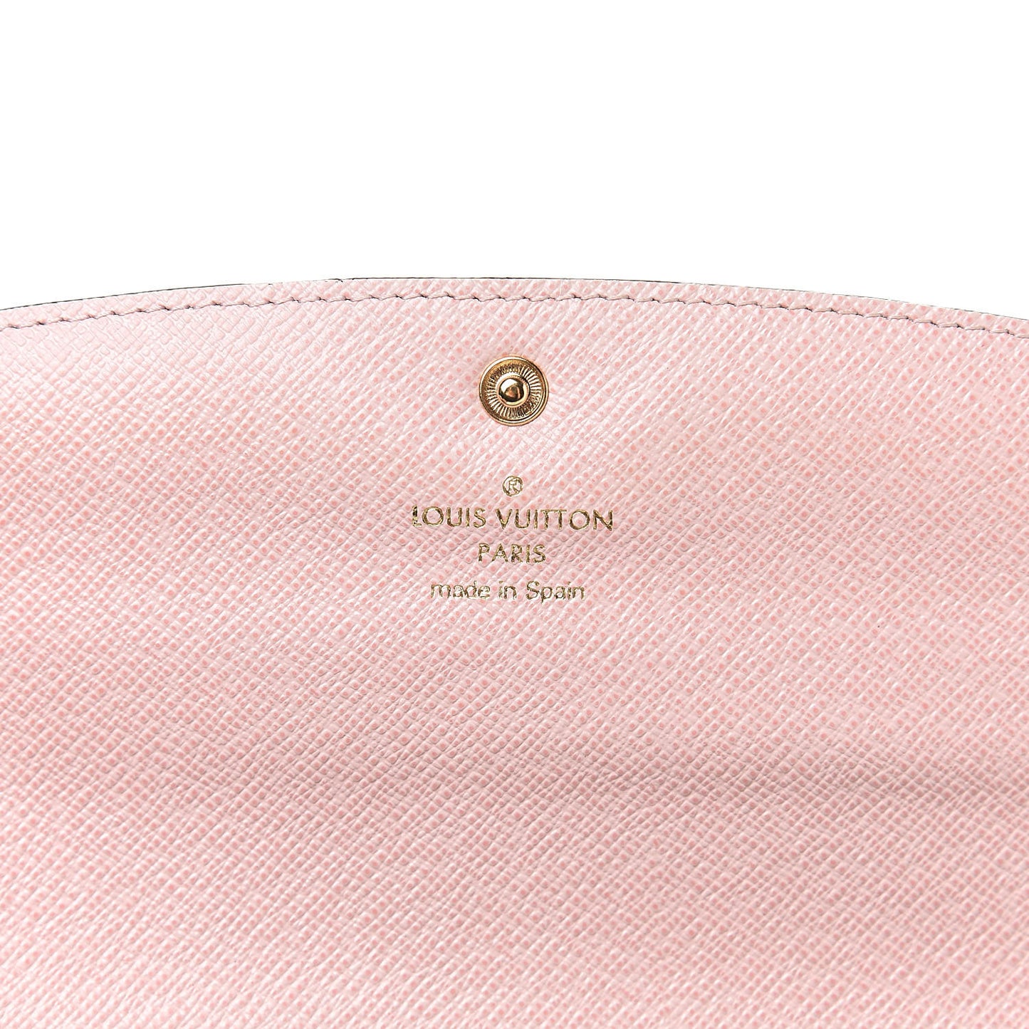 Monogram Emilie Wallet Rose Ballerine