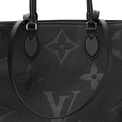 Louis Vuitton Empreinte Monogram Giant Onthego GM Black 7 of 9
