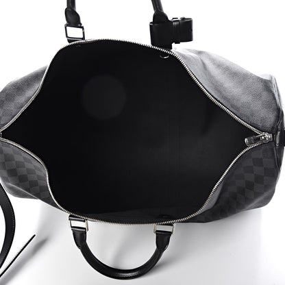 Louis Vuitton Damier Graphite Keepall Bandouliere 55 5 of 10