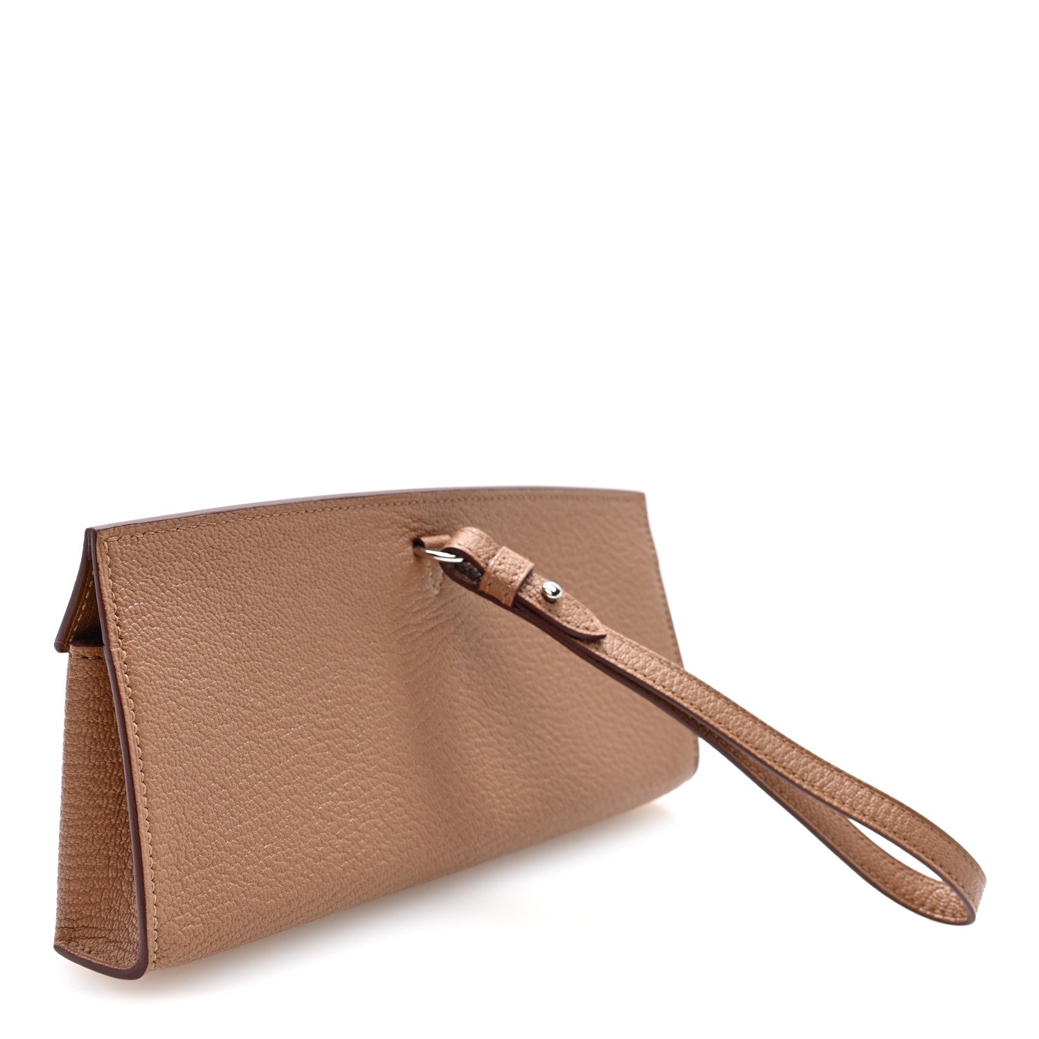 Hermes Chevre Mysore In-The-Loop Wink Glasses Case Quebracho Cuivre Quebracho Cuivre Menthe Bleu Brume Naturel 3 of 8