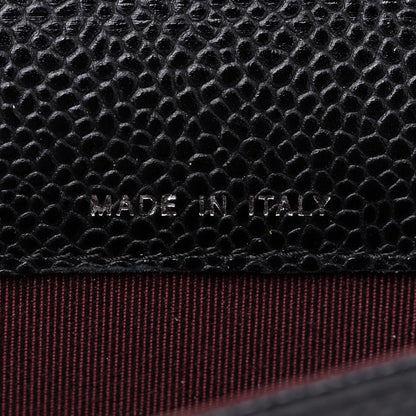 Chanel Caviar Quilted Flap Card Holder Black 7 of 8