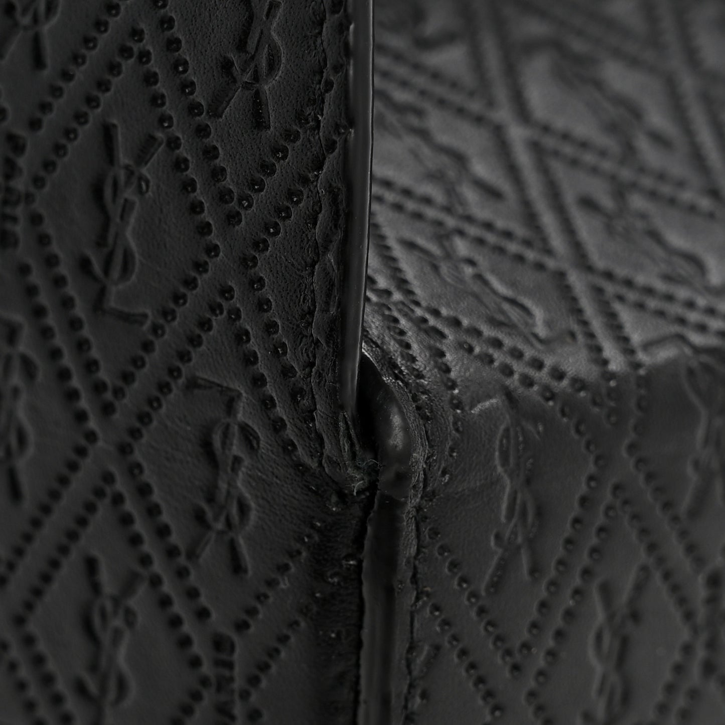 Calfskin Monogram Take Away Box Black