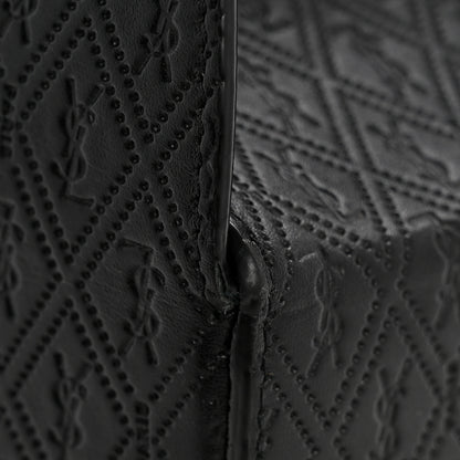 Saint Laurent Calfskin Monogram Take Away Box Black 13 of 13