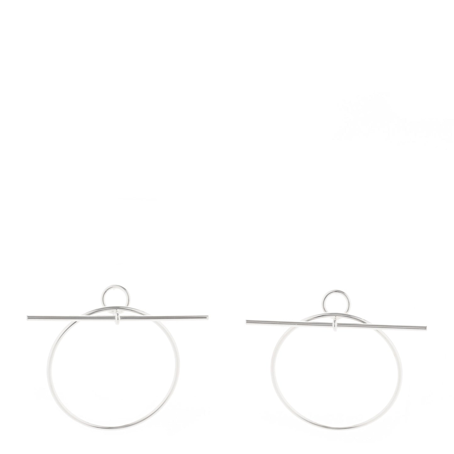 Sterling Silver MM Loop Earrings