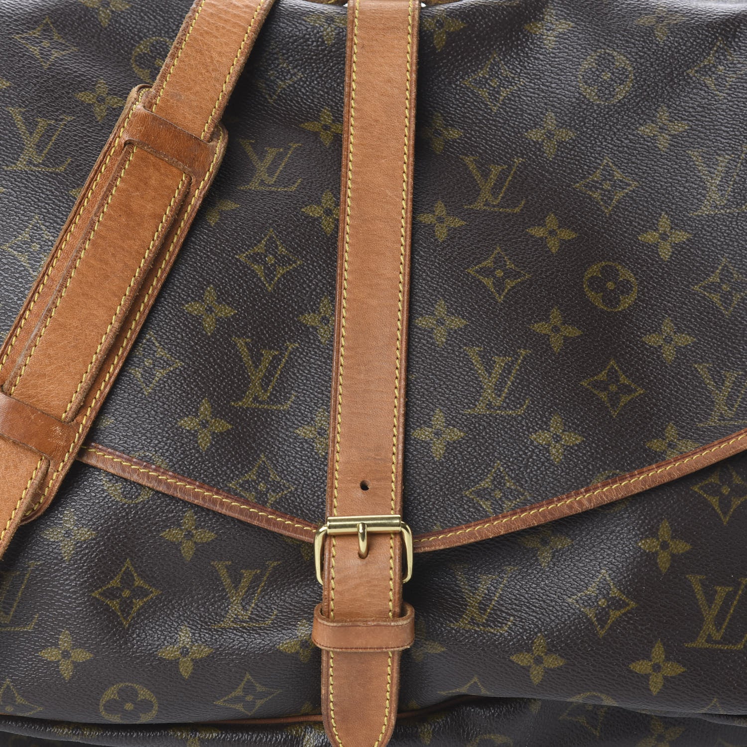 Louis Vuitton Monogram Saumur 35 7 of 9