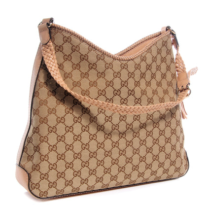 Gucci Monogram Medium Marrakech Hobo Light Rose 3 of 7