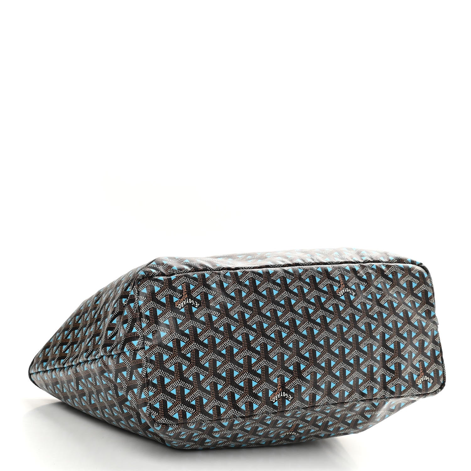 Goyard Goyardine Saint Louis Claire Voie PM Black Blue 5 of 13