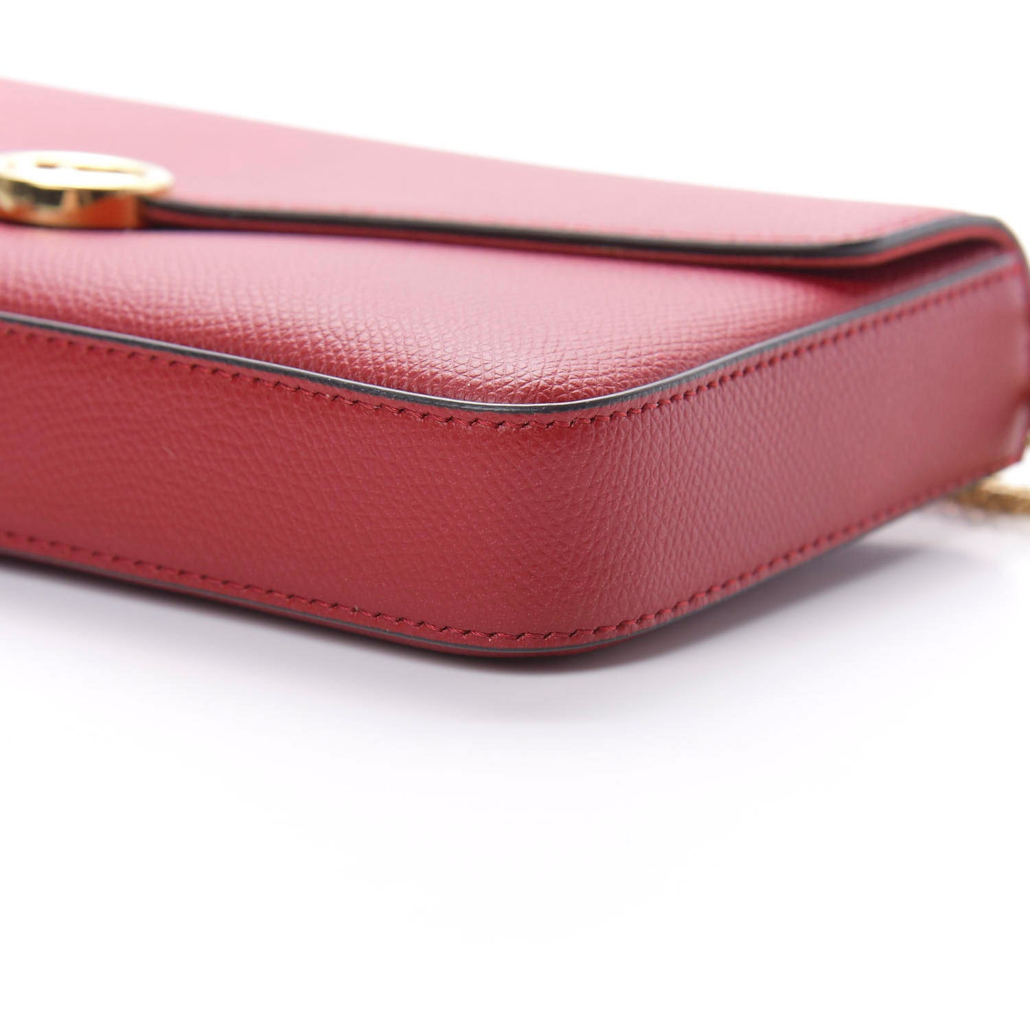 Fendi Vitello Cruise F is Fendi Envelope Wallet on Chain with Pouches Fragola 8 of 13