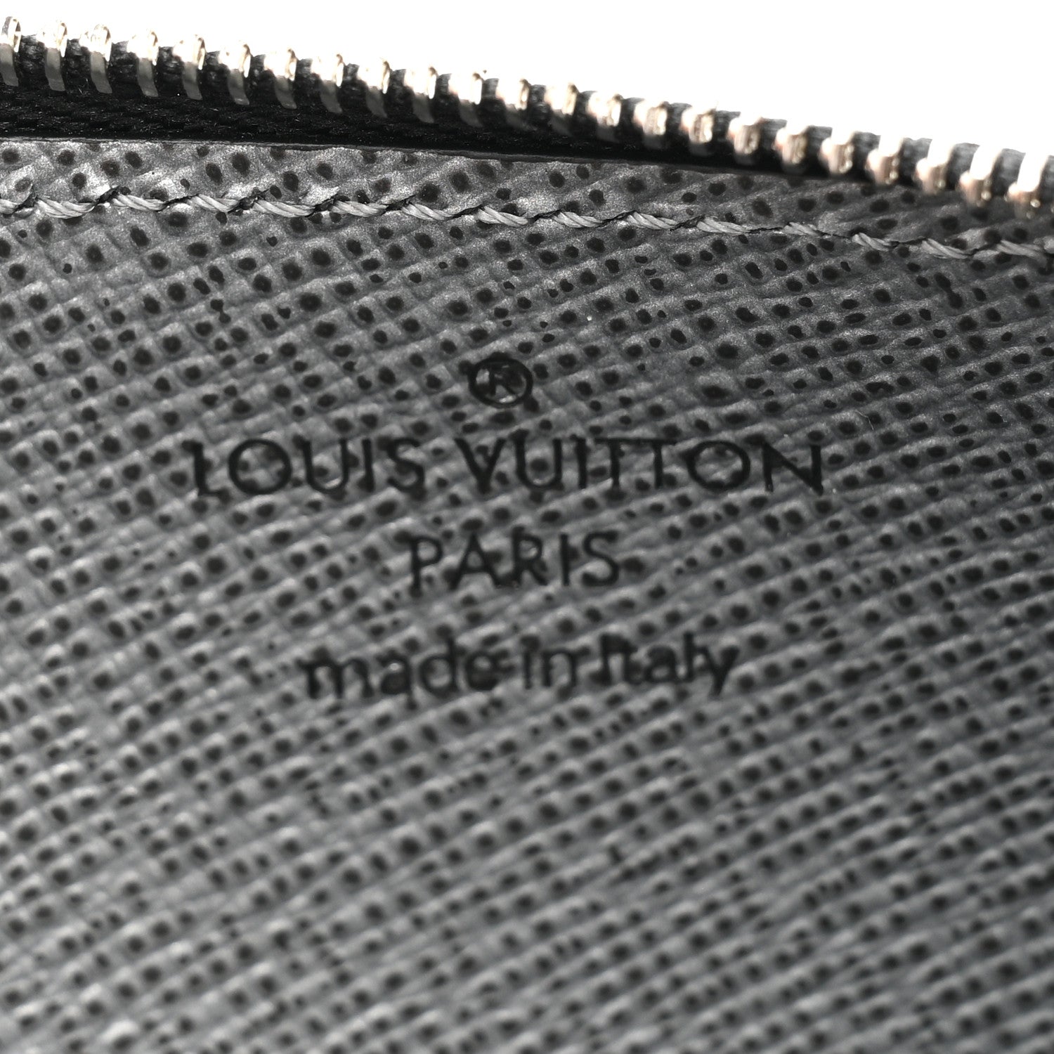 Louis Vuitton Taigarama Coin Card Holder Gunmetal 6 of 9