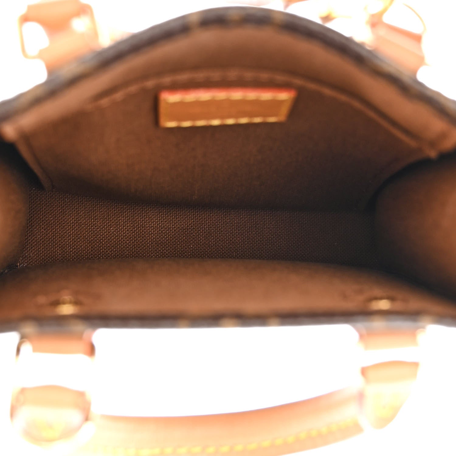 Louis Vuitton Monogram Petit Sac Plat 5 of 10
