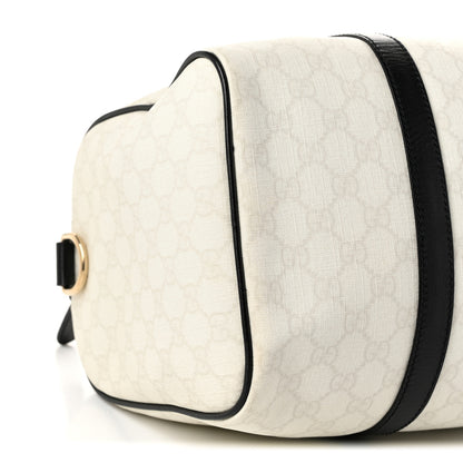 Gucci GG Plus Monogram Medium Joy Boston White Black 9 of 11
