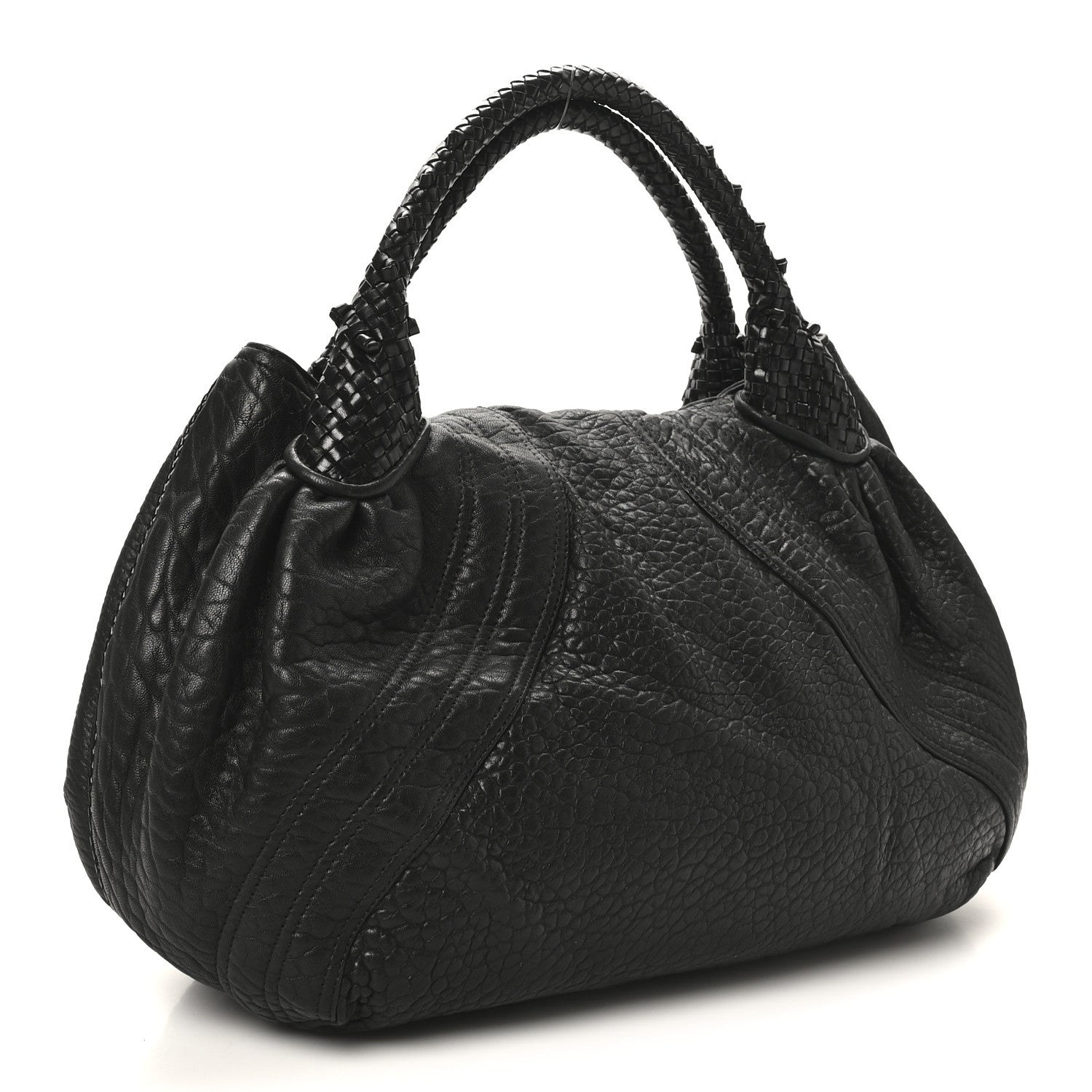 Fendi Nappa Nuvolata Spy Black 3 of 9