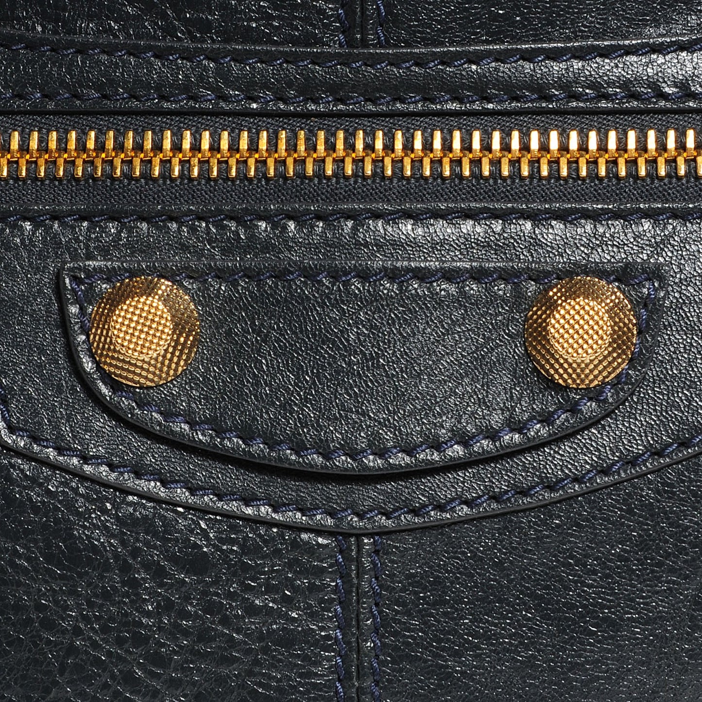 Agneau Giant 12 Gold Hardware Work Anthracite