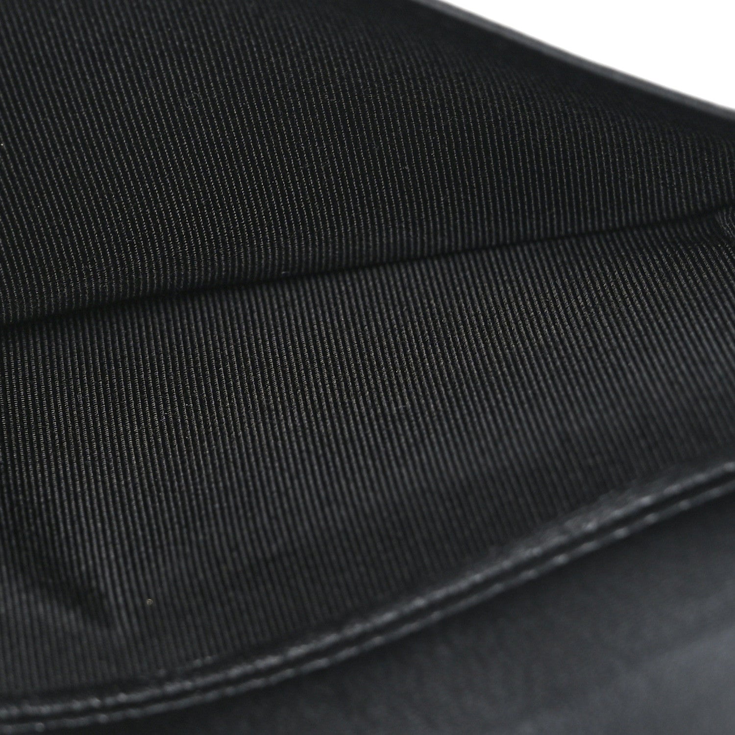 Chanel Lambskin Quilted Large Flap Wallet Black 5 of 8
