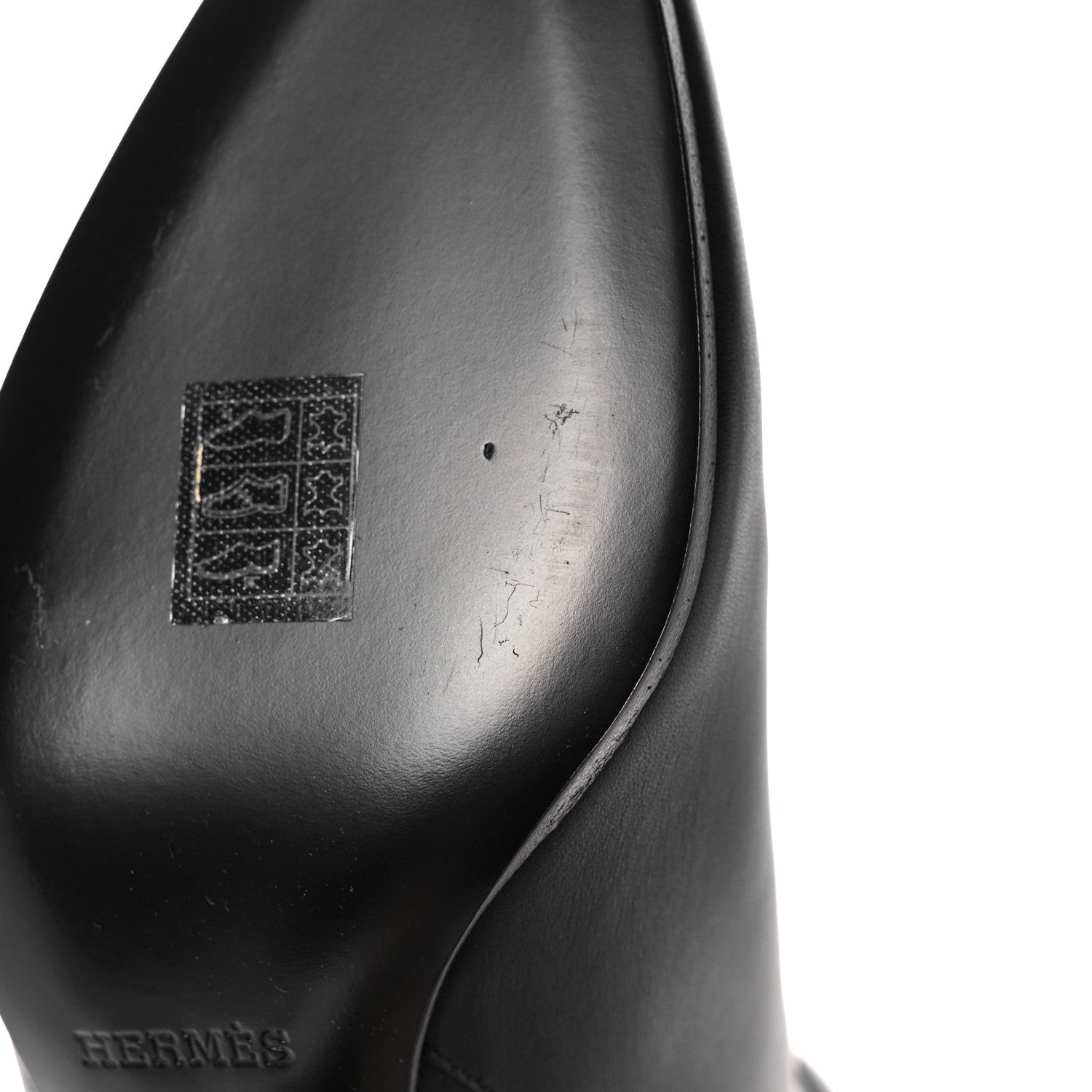 Hermes Calfskin Saint Germain Ankle Boots 39 Black 9 of 12