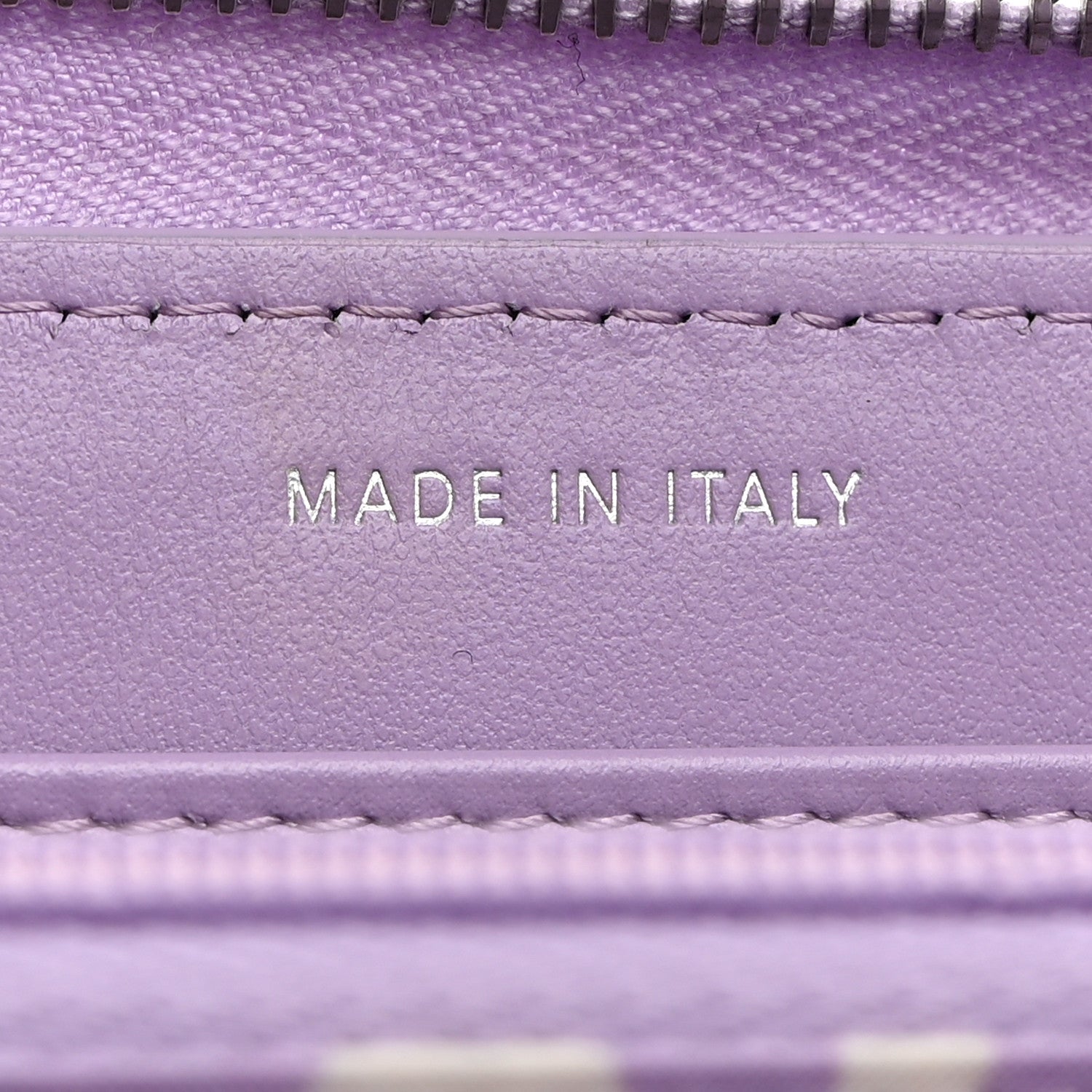 Chanel Caviar Quilted CC Logo Long Zipped Wallet Light Purple 7 of 9