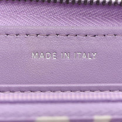 Chanel Caviar Quilted CC Logo Long Zipped Wallet Light Purple 7 of 9