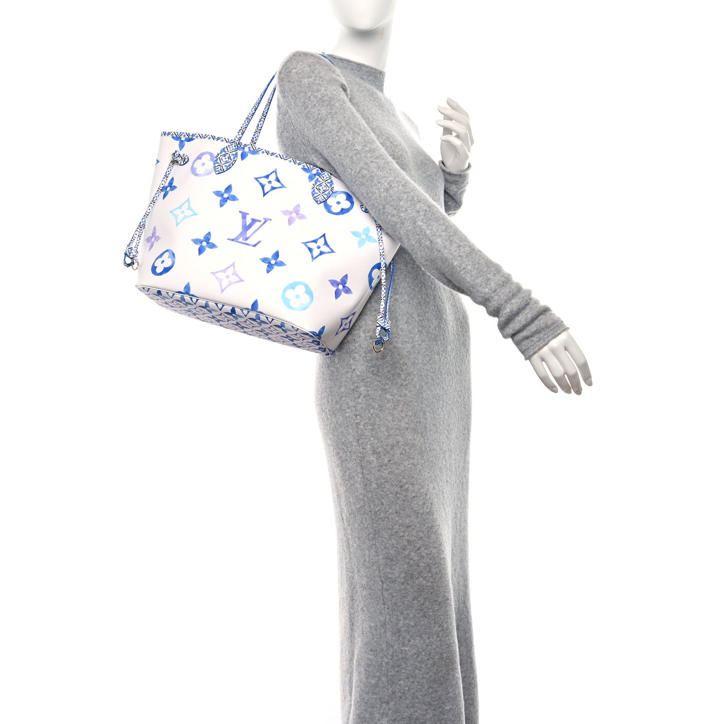 Monogram Giant By The Pool 2.0 Neverfull MM Blue