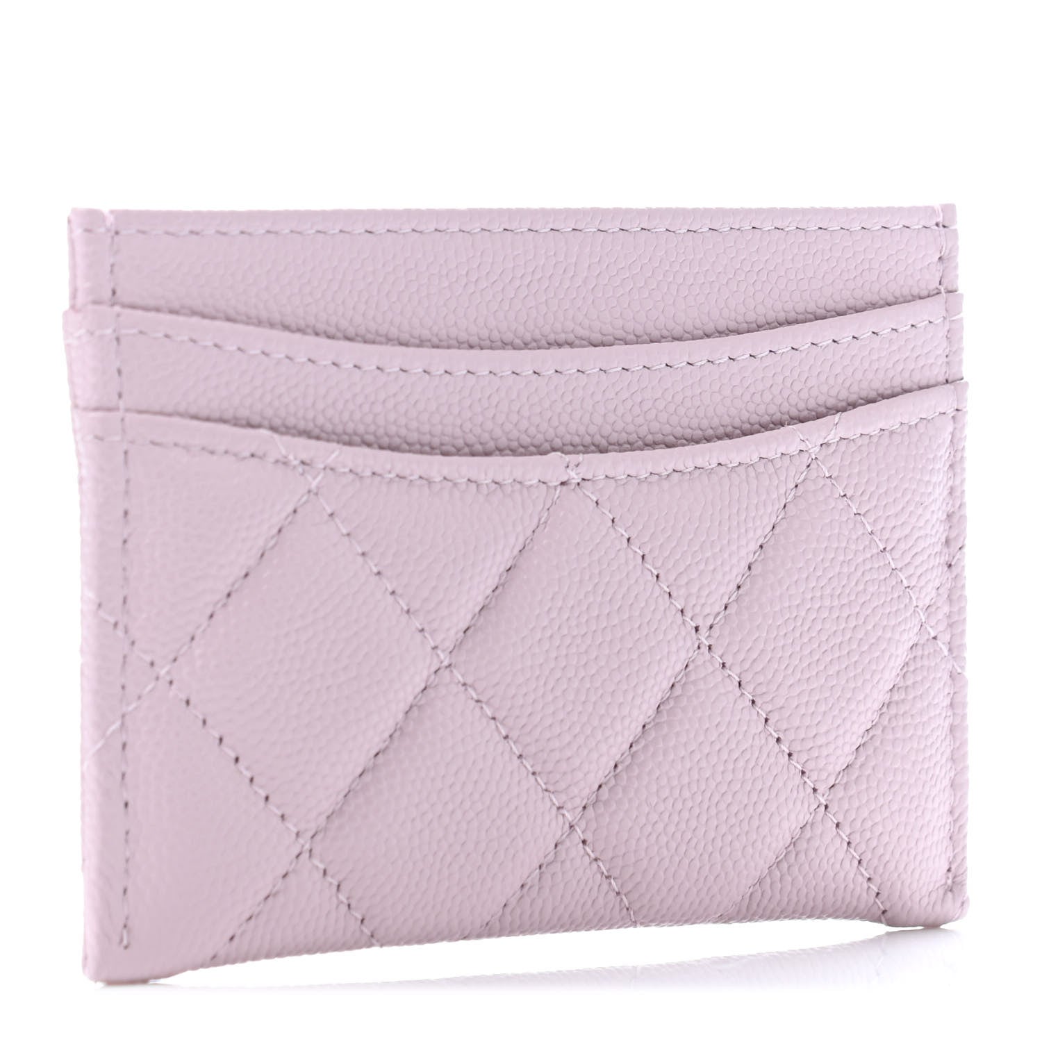 Chanel Caviar Quilted Card Holder Light Pink 2 of 4