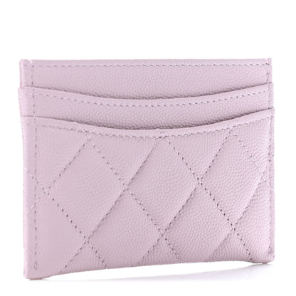 Chanel Caviar Quilted Card Holder Light Pink 2 of 4