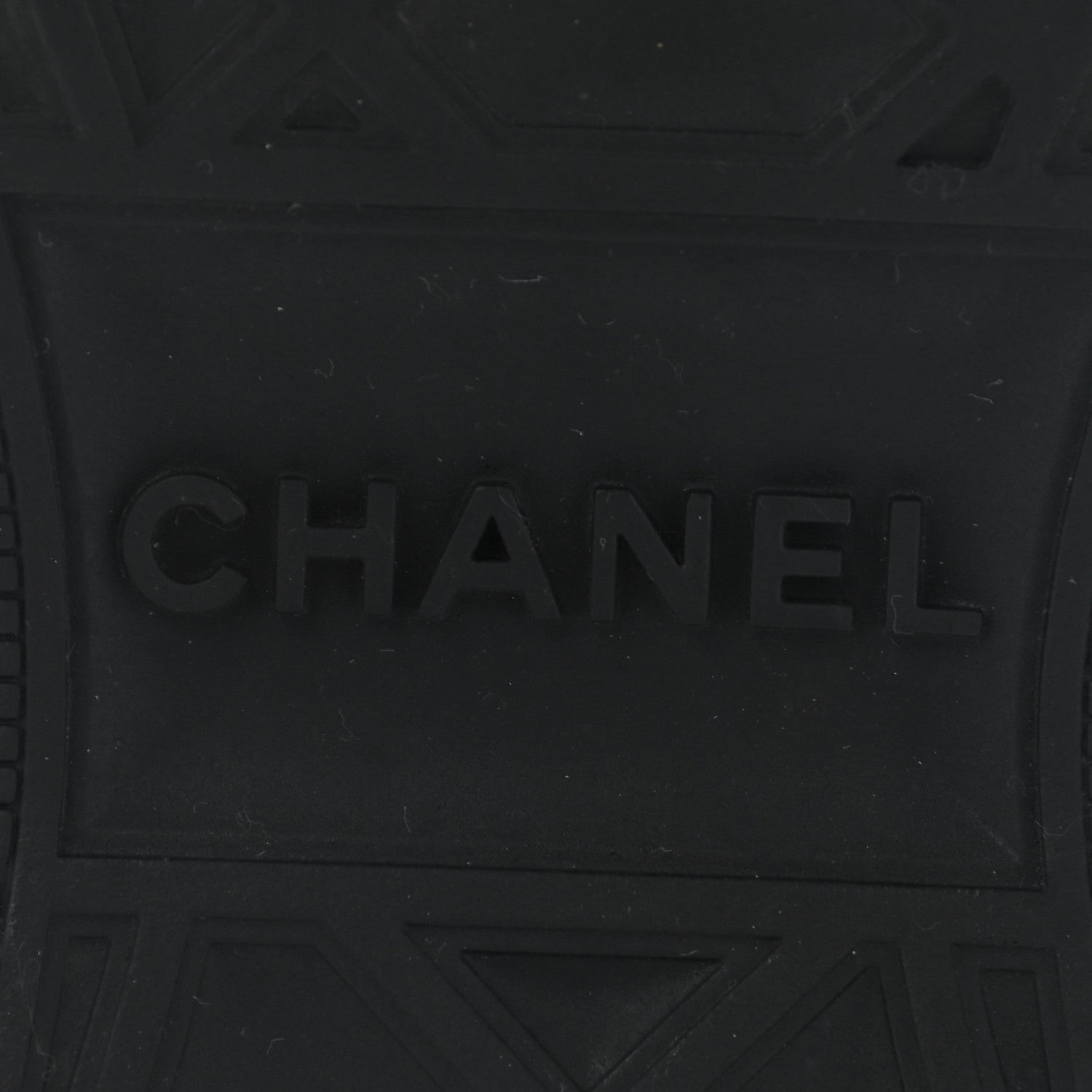 Chanel Velvet Calfskin Mixed Fibers CC Sneakers 39 Black 6 of 8