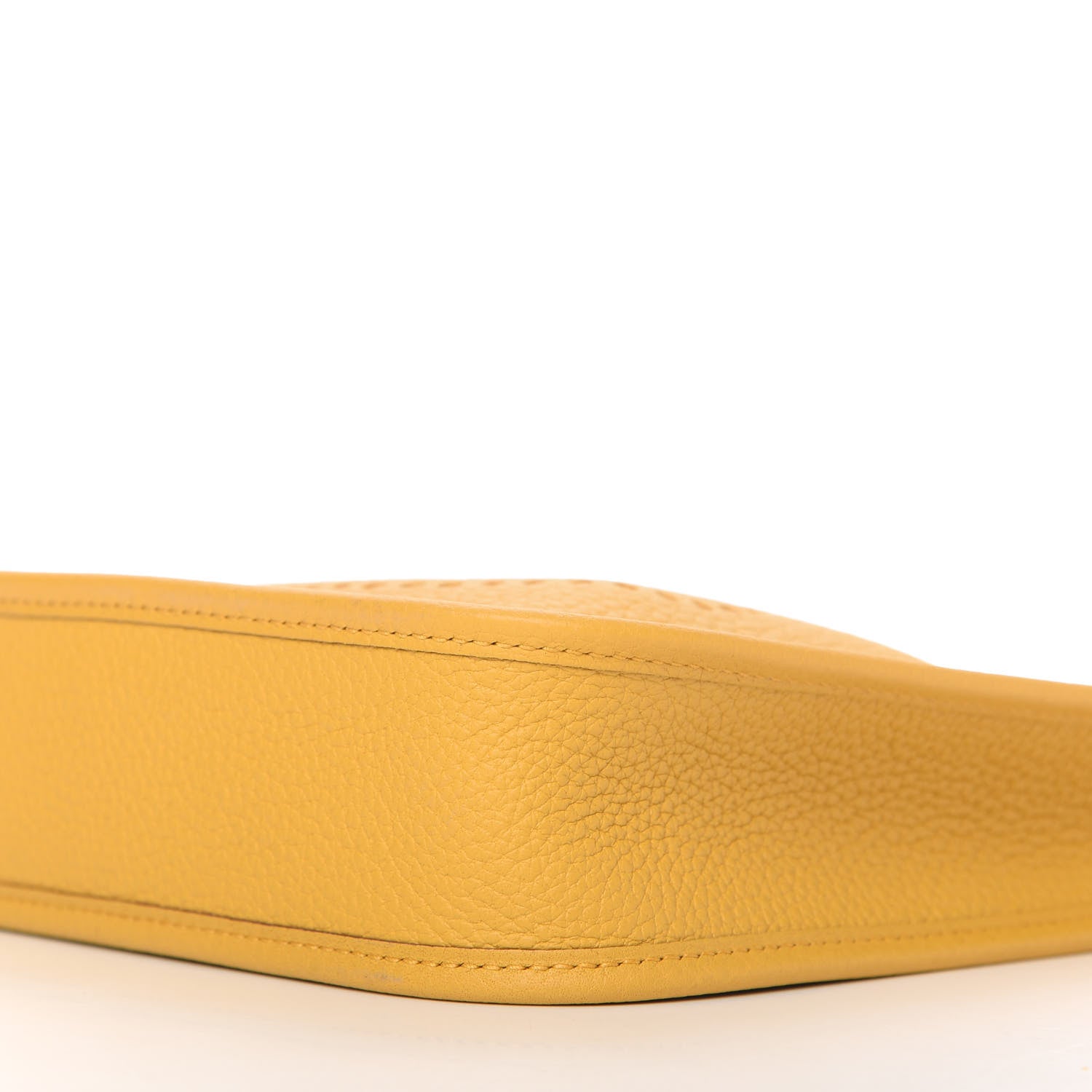 Hermes Taurillon Clemence Evelyne TPM Jaune Ambre 7 of 10