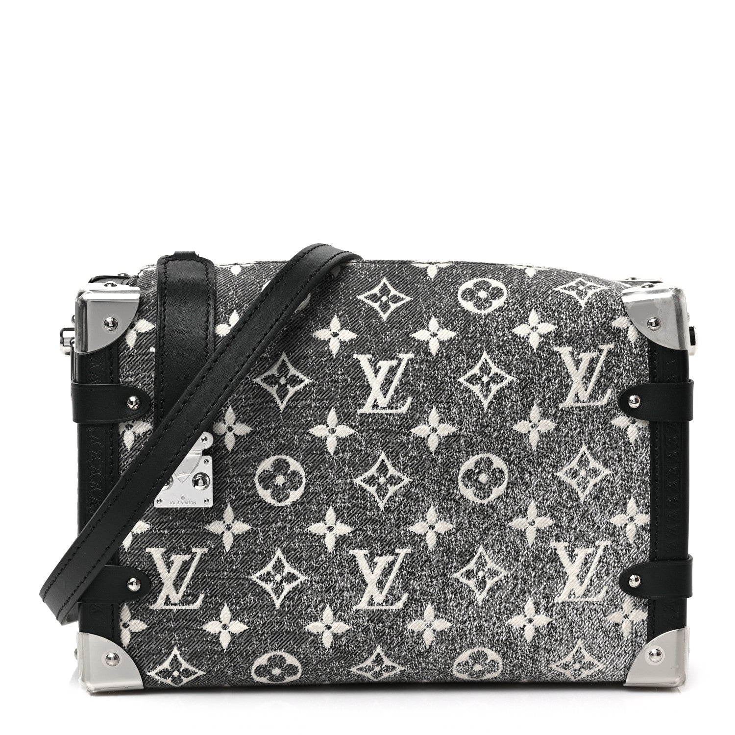 Louis Vuitton Monogram Jacquard Denim Side Trunk Grey 1 of 7