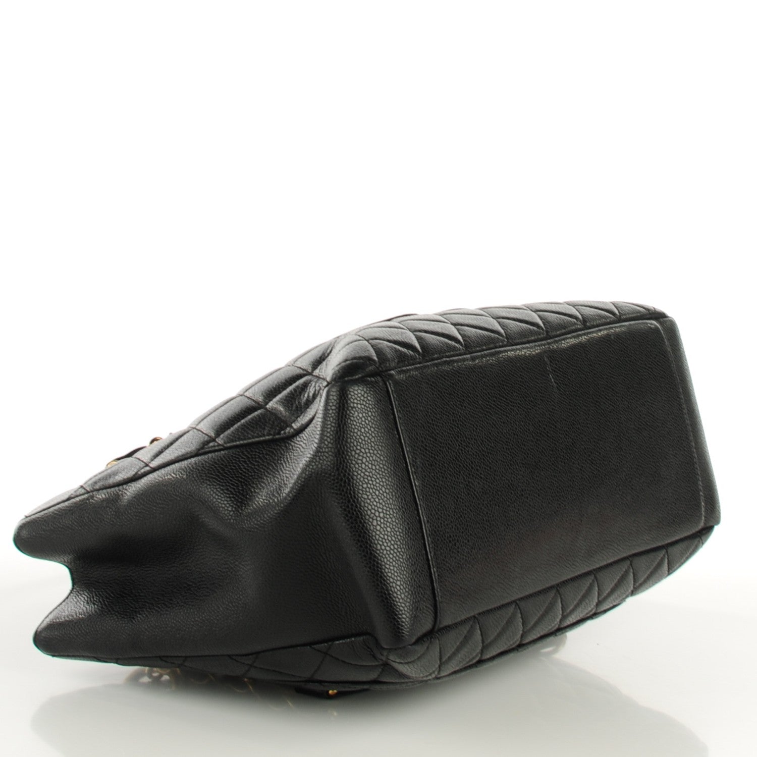 Chanel Caviar Quilted Grand Shopping Tote GST Black 4 of 7