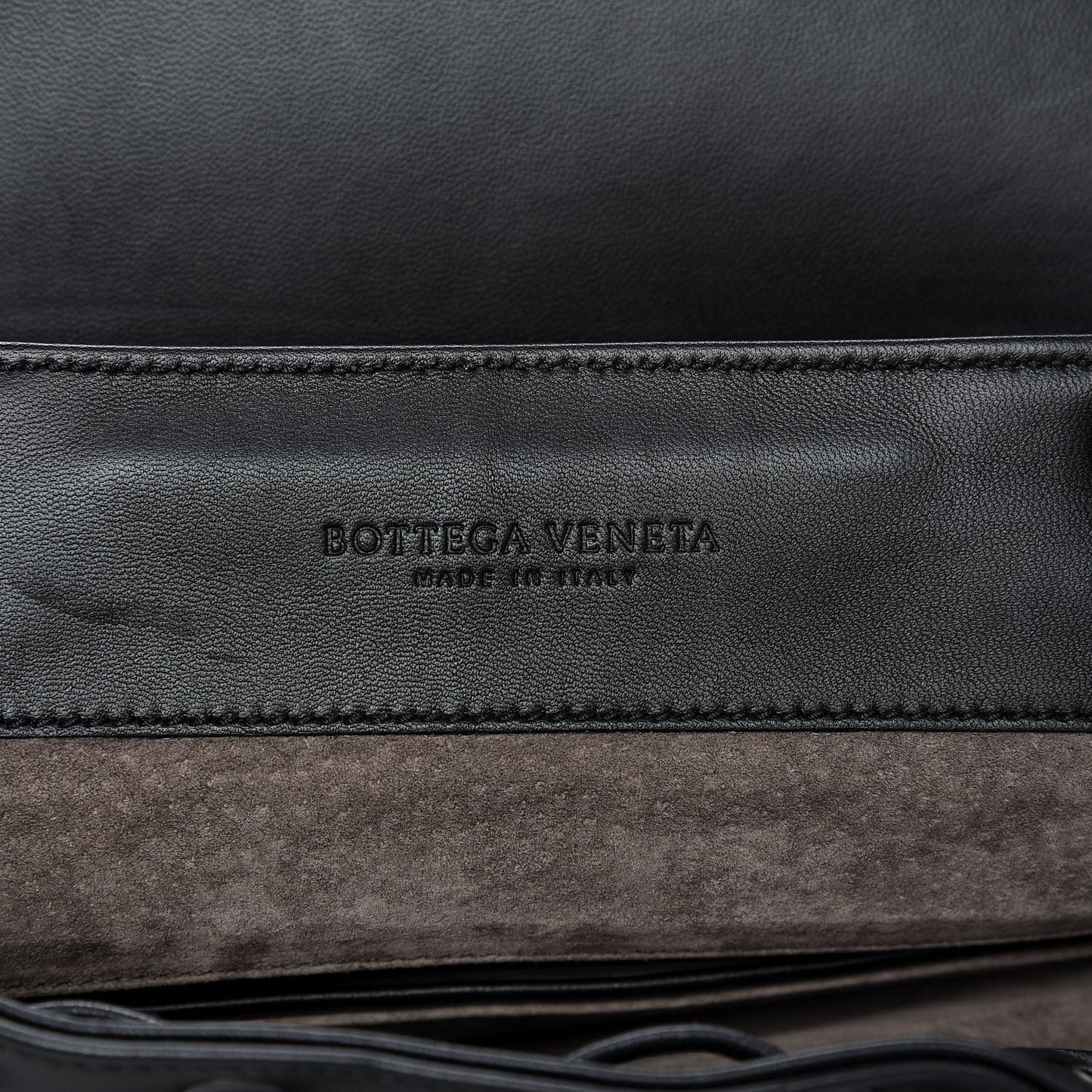 Nappa Intrecciato Backpack Black