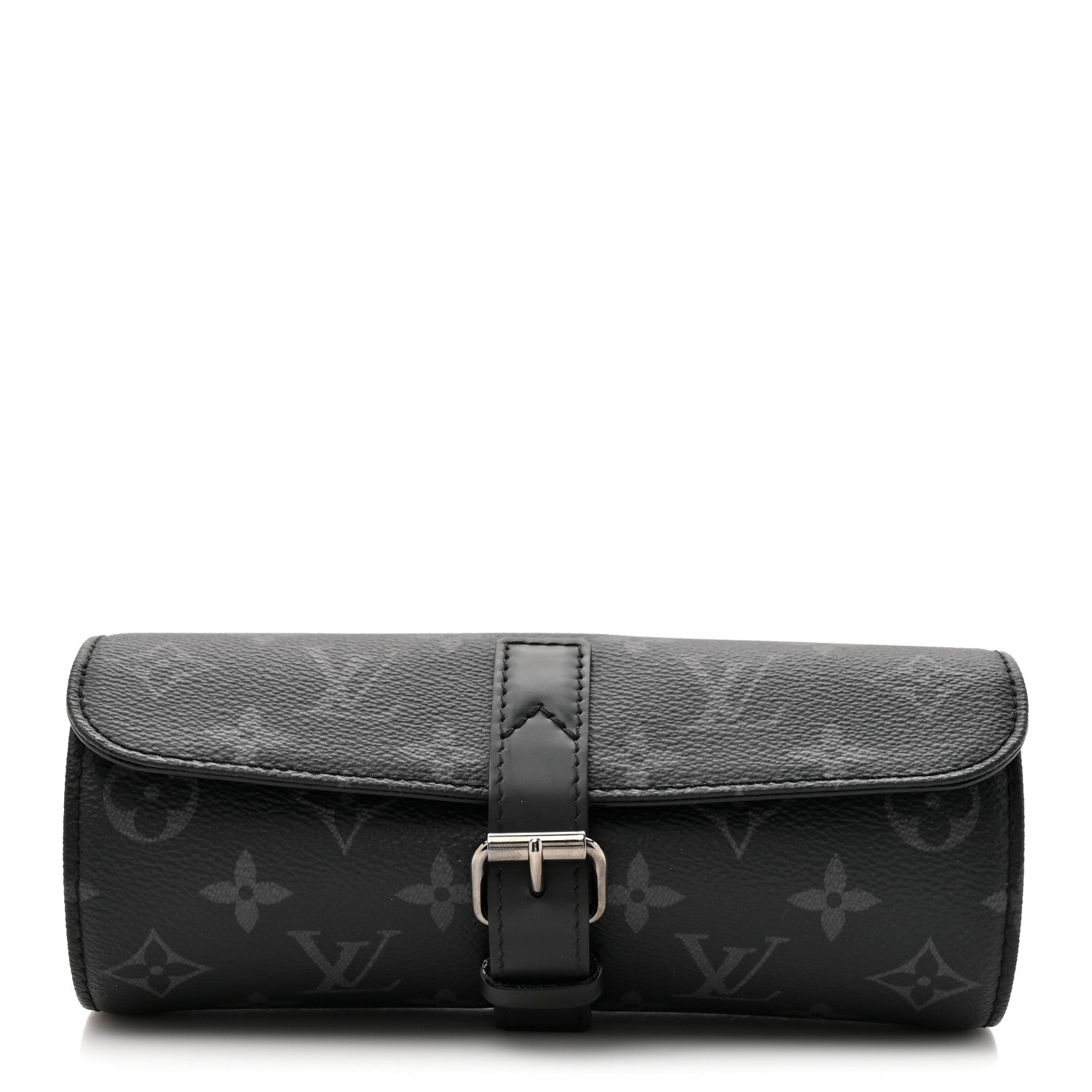 Louis Vuitton Monogram Eclipse 3 Watch Travel Case 1 of 6
