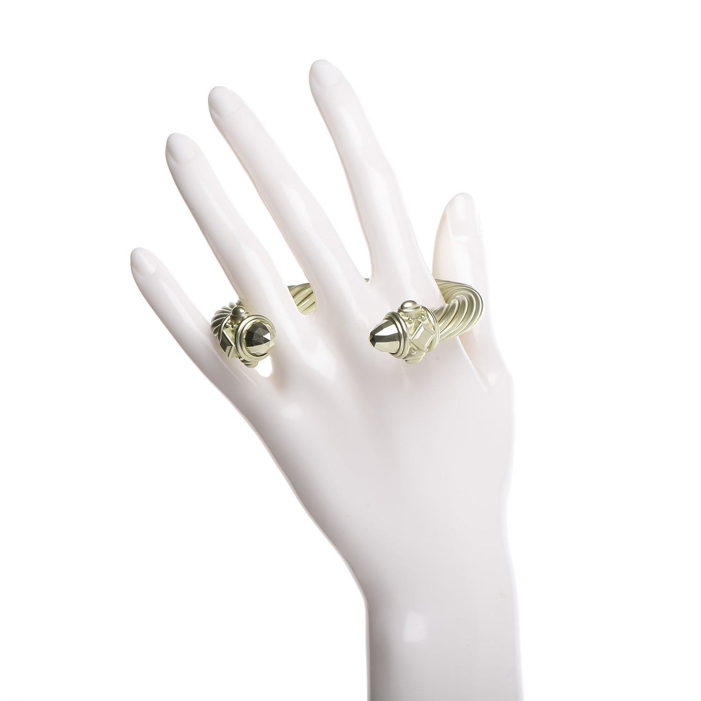 Aluminum 10mm Renaissance Bracelet Light Green