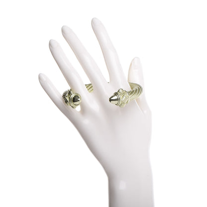 David Yurman Aluminum 10mm Renaissance Bracelet Light Green 2 of 6