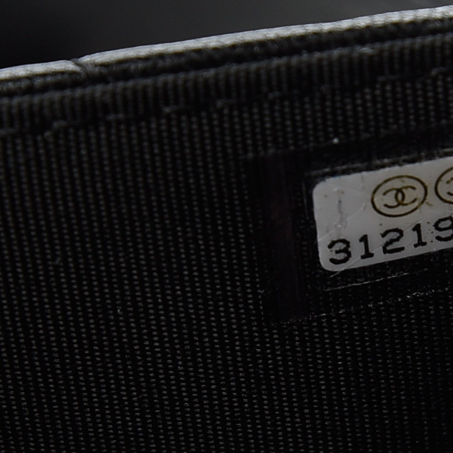 Goatskin Quilted Chanel 19 Wallet On Chain WOC Black