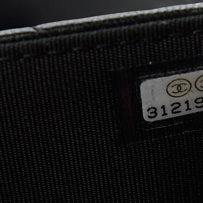 Chanel Goatskin Quilted Chanel 19 Wallet On Chain WOC Black 10 of 12