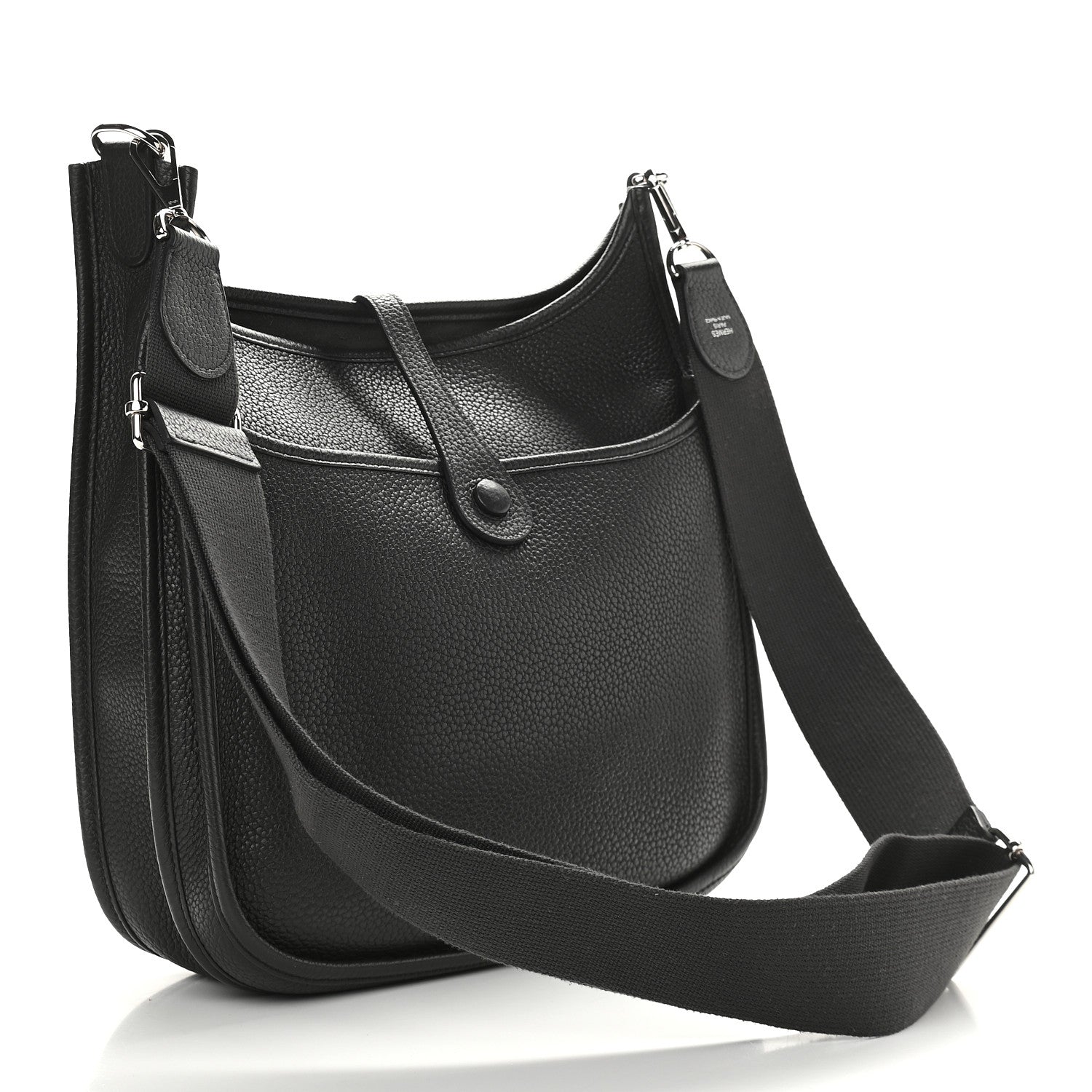 Hermes Taurillon Clemence Evelyne III PM Plomb 3 of 10