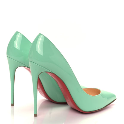 Christian Louboutin Patent Pigalle Follies 100 Pumps 40 Opaline 4 of 7
