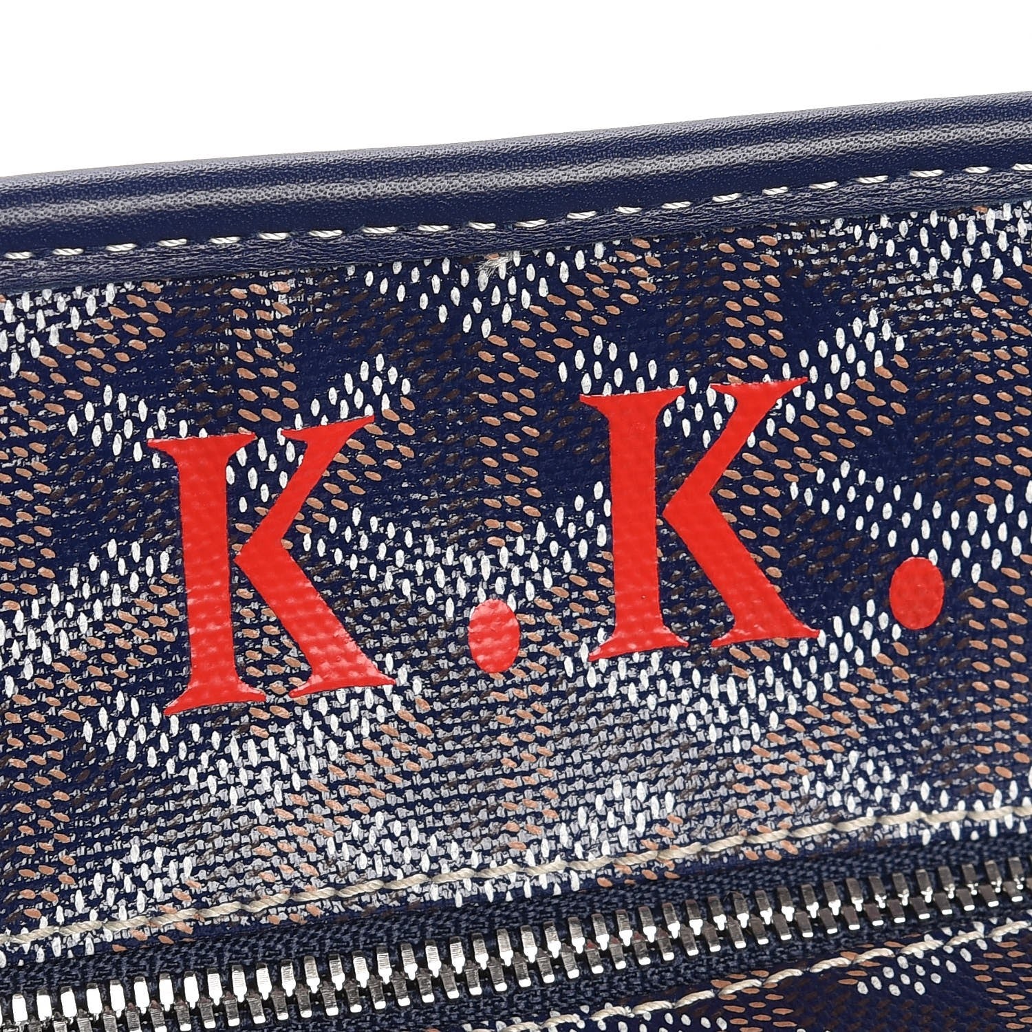 Goyard Goyardine Artois PM Navy 8 of 12