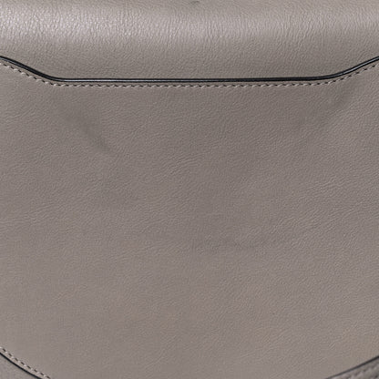Chloe Calfskin Suede Medium Nile Bracelet Bag Motty Grey 18 of 19