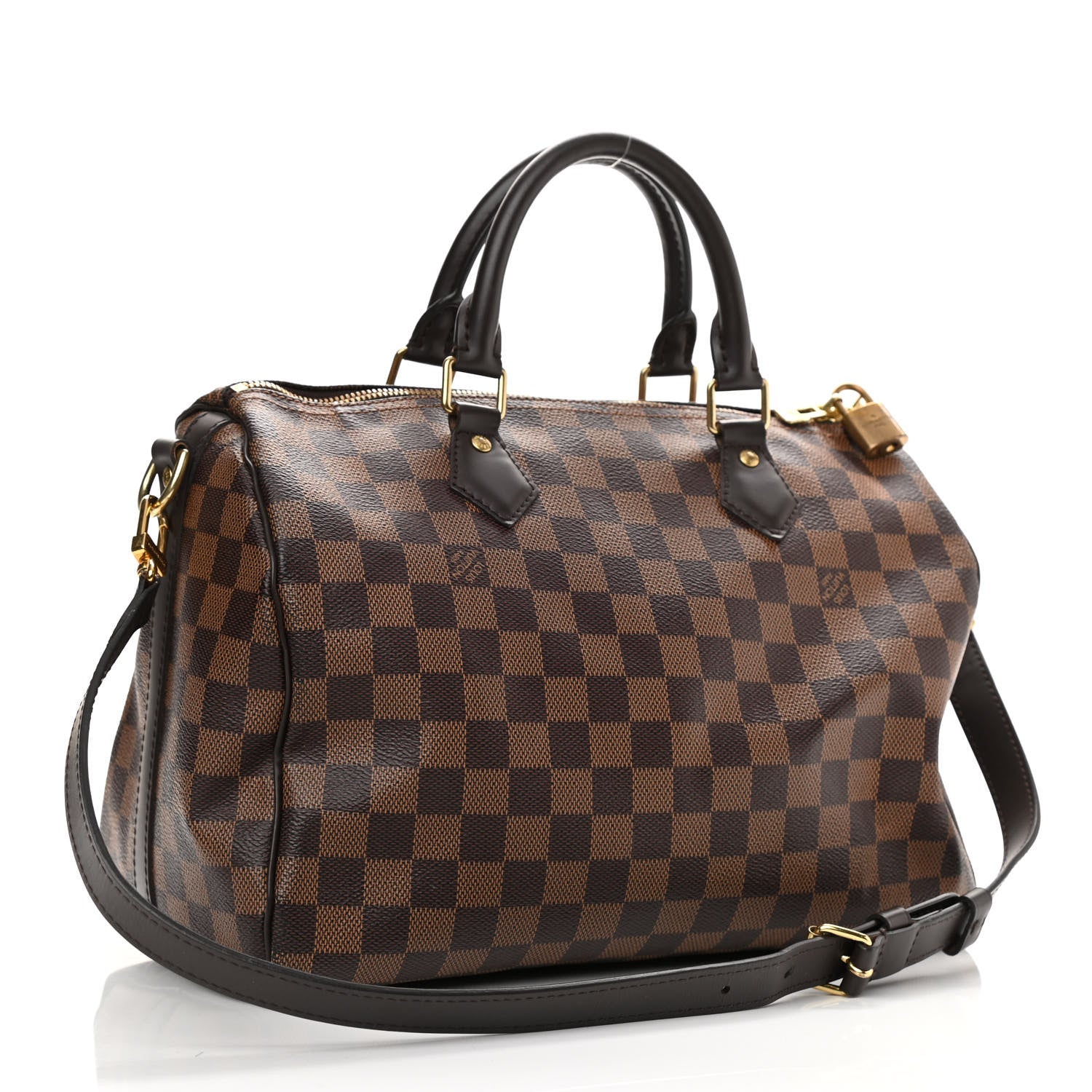 Louis Vuitton Damier Ebene Speedy Bandouliere 30 3 of 10
