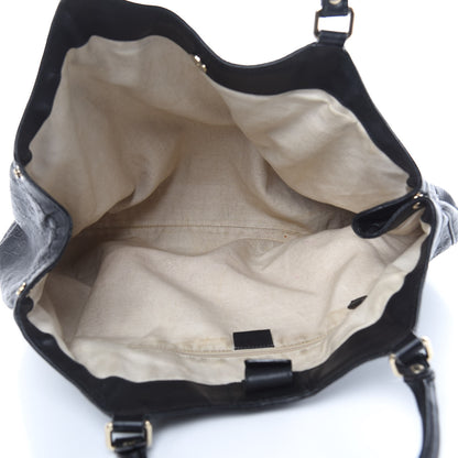 Gucci Guccissima Large Sukey Tote Black 5 of 20